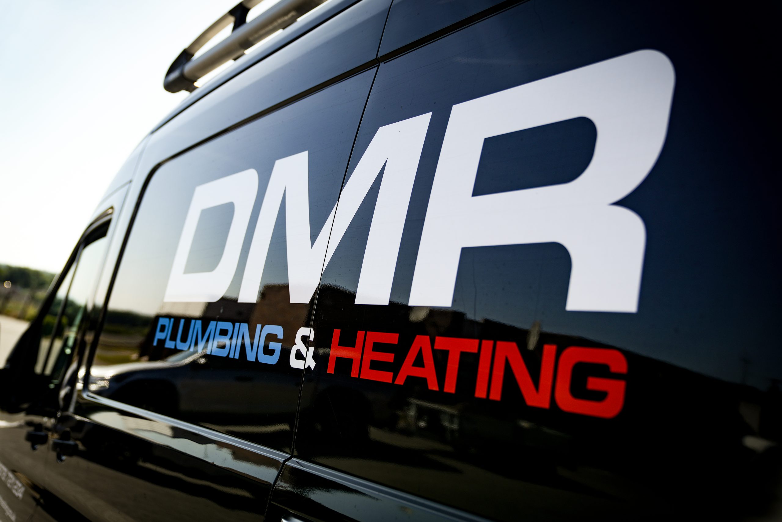 DMR Logo On Van